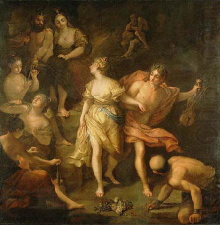 Orpheus and Eurydice, Jean Raoux